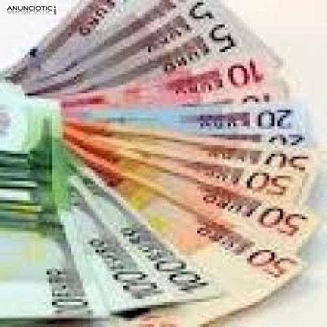 Oferta de pr&eacute;stamo de dinero