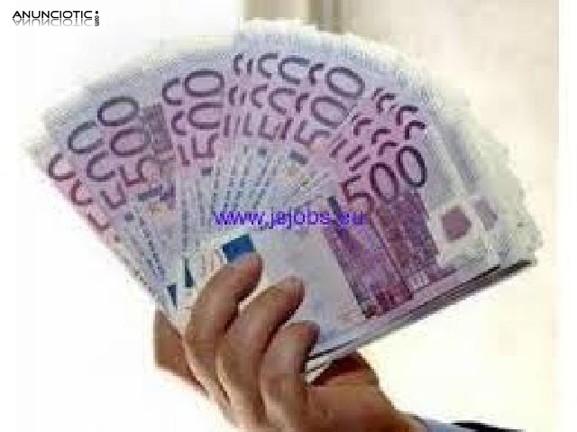Oferta de pr&eacute;stamo entre particular serio y honesto 