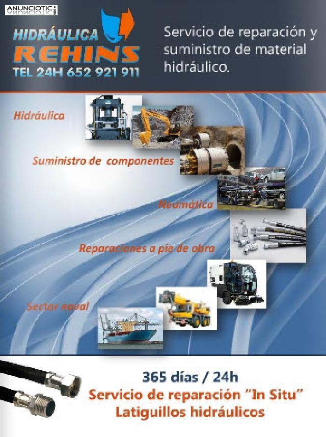 REPARACIONES HIDR&Aacute;ULICAS 24 HORAS