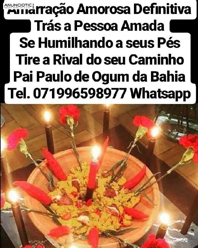 Amarra&ccedil;&atilde;o amorosa infal&iacute;vel feiti&ccedil;o e magia garantia total
