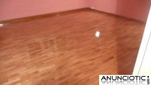 OFERTA DEL MES PARQUET PULIDO Y BARNIZADO 17.50 � M2 ADJUNTO VIDEOS 