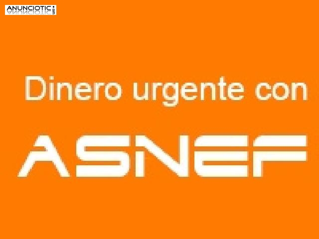 Cr&eacute;ditos con asnef urgentes