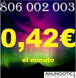Videncia excelente, 0,42� por minuto.