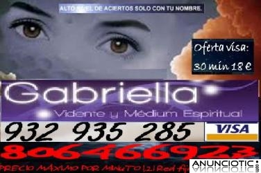 Gabriela tarot Conecto con tus espiritus, solo tu voz, Vidente 13� 20min