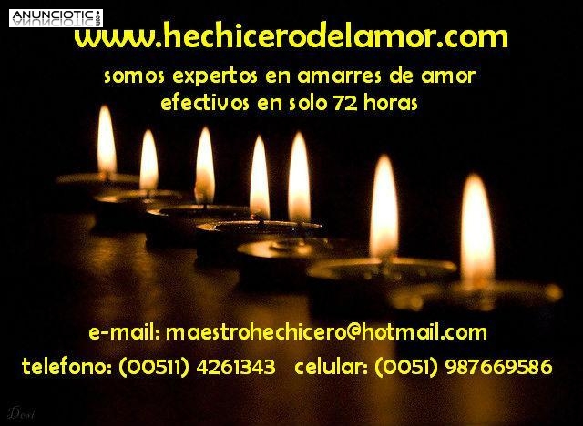 amarres de amor efectivos, uni&oacute;n de parejas en solo 72 horas