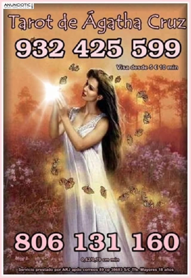 Tarot Agatha Cruz Barato 0,42 cm min. Oferta Visa 8� 20 minutos. 