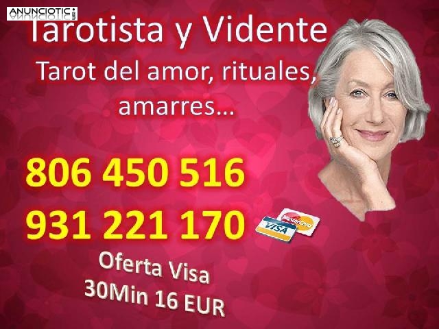 Tarot y videncia aut&eacute;ntica, tarot del amor, rituales, amarres, hechizos...