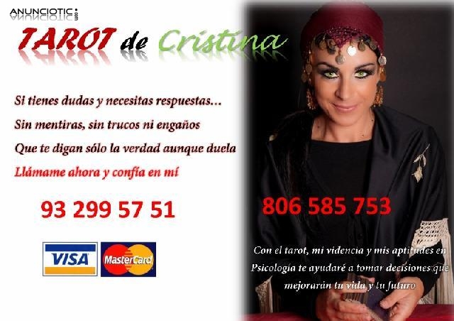 Tarot de Cristina. Videncia r&aacute;pida y sin preguntas