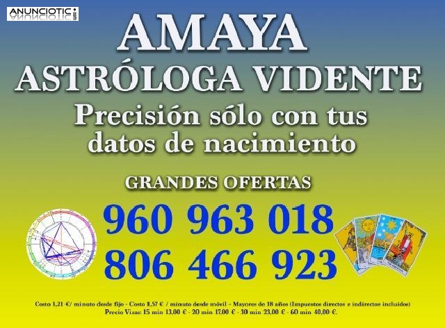 Amaya Vidente Medium, avalada por sus aciertos. 13� 20 min