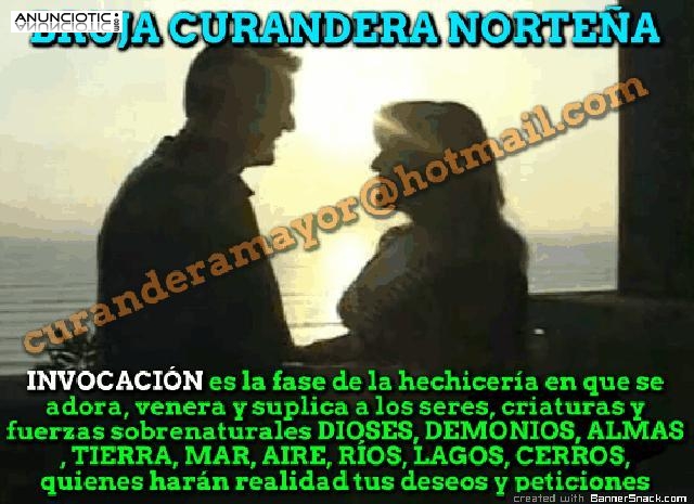 LA  UNICA BRUJA CURANDERA NORTE&Ntilde;A /REALIZA  TRABAJOS  PARA  EL AMOR  