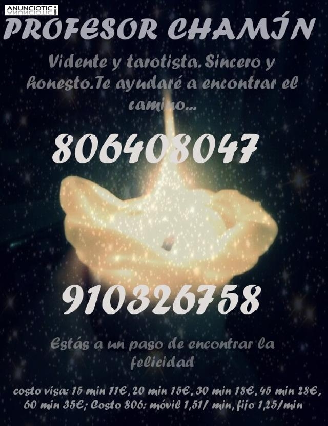 VIDENTE TAROTISTA CHAM&Iacute;N. Sinceridad ante todo. Fechas exactas. 910326758