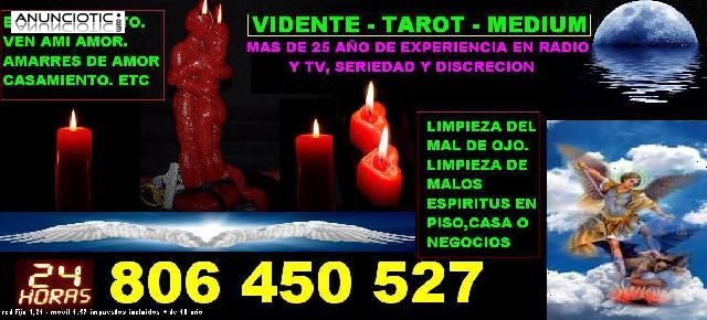 VIDENTE - TAROT - BOLA DE CRISTAL - AMARRES DE PAREJA