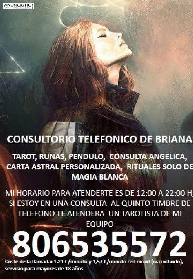 Vidente Briana tarot telef&oacute;nico econ&oacute;mico 806535572