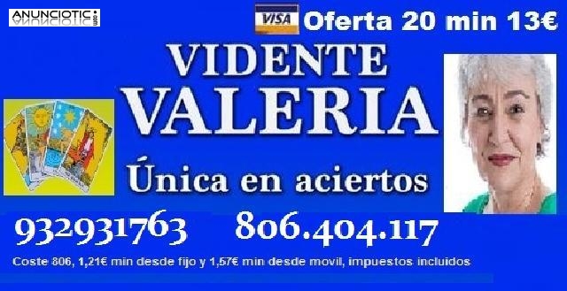 Valeria vidente medium, alto capacidad de videncia, 30 min a 18� tarot 