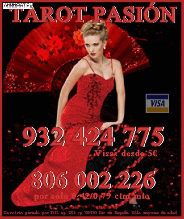  Tarot econ&oacute;mico Pasi&oacute;n  De Amor Visa desde 5 � 15 mtos, 8 � 20 min 10 �  3
