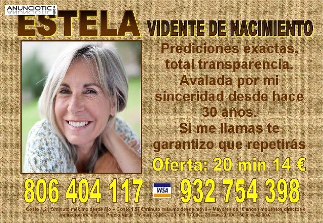 Estela, Vidente acierto 100%, Tarot 13�20min- Sin preguntas