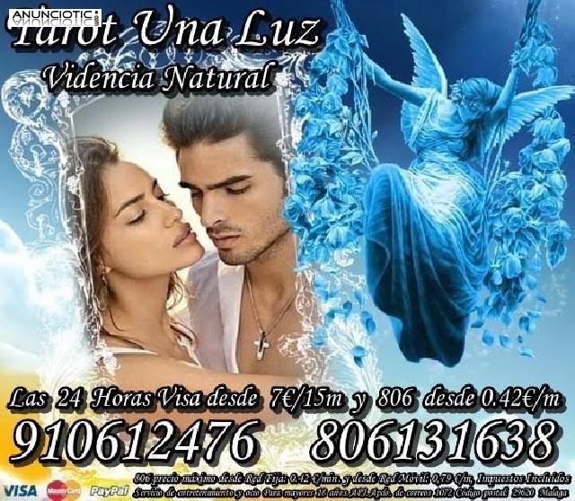 Tarot del Amor UNA LUZ Visa desde 7�/15m----