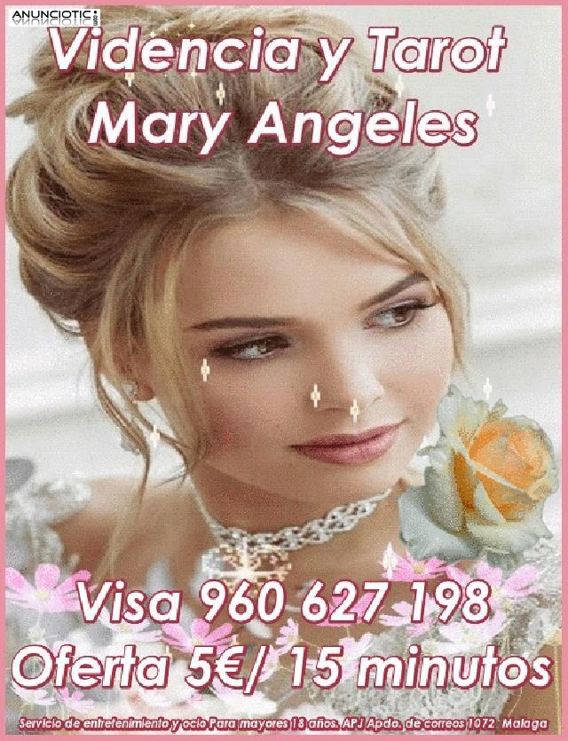 Vidente y Tarotista Mary Angeles 806 131 266 a 0.42 euros x minuto