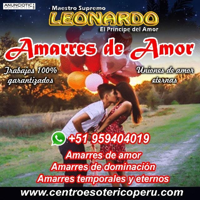 AMARRES DE AMOR ETERNOS