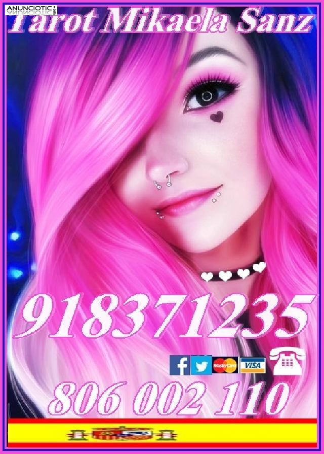 Tarot Mikaela Sanz deseos  sincereos de acrardaros 918 371 235 desde 4� 15 