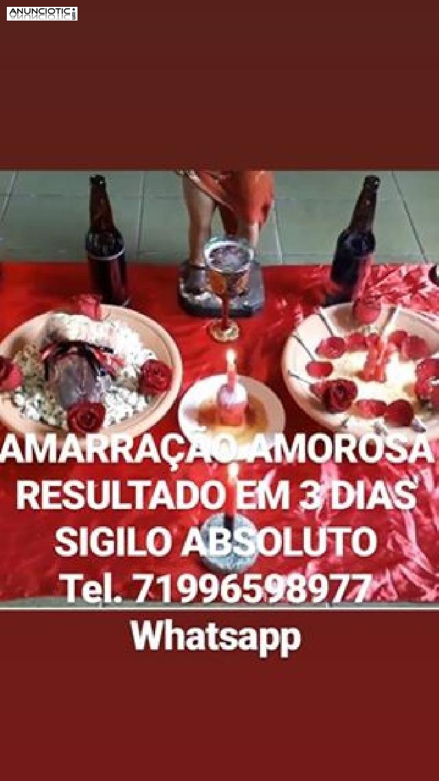 AMARRA&Ccedil;&Atilde;O AMOROSA COM RESULTADO EM 3 DIAS