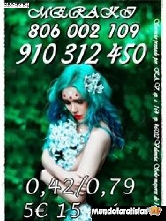 TU DESTINO AQU&Iacute; 910 312 450 TAROT Y VIDENCIA VISA  9� 30min / 806 002 109