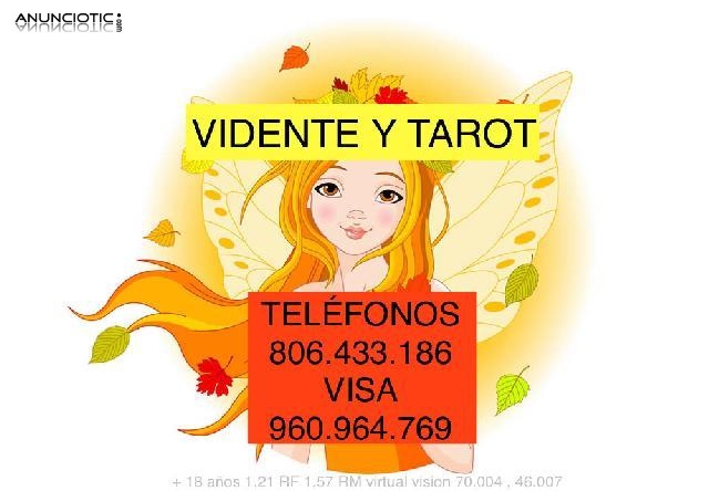 Vidente real sin gabinete y Tarotista barata 
