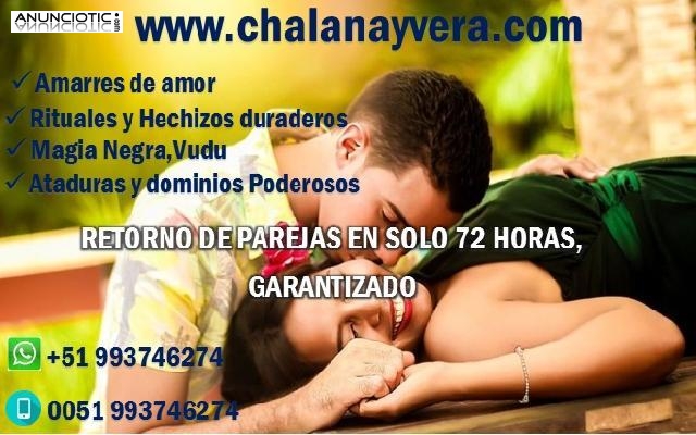 AMARRES DE AMOR EN CUESTI&Oacute;N DE HORAS