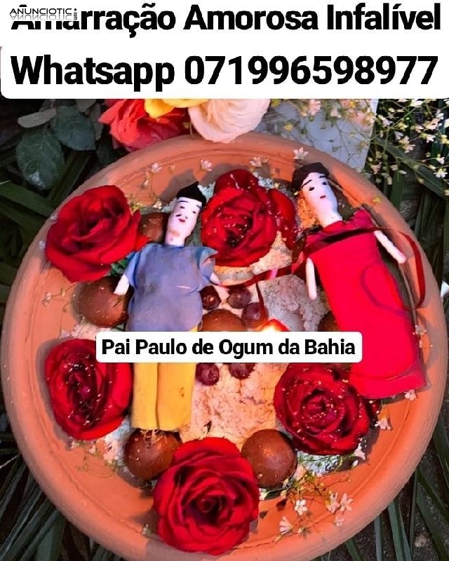 Amarra&ccedil;&atilde;o e Simpatia consulta Tar&ocirc; e B&uacute;zios Whatsapp 071996598977