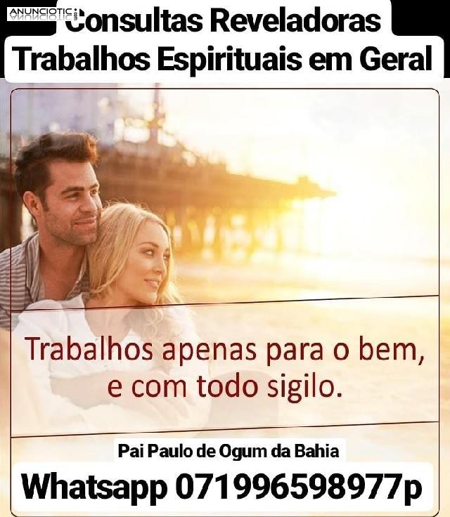 Amarra&ccedil;&atilde;o e Simpatia consulta Tar&ocirc; e B&uacute;zios Whatsapp 071996598977