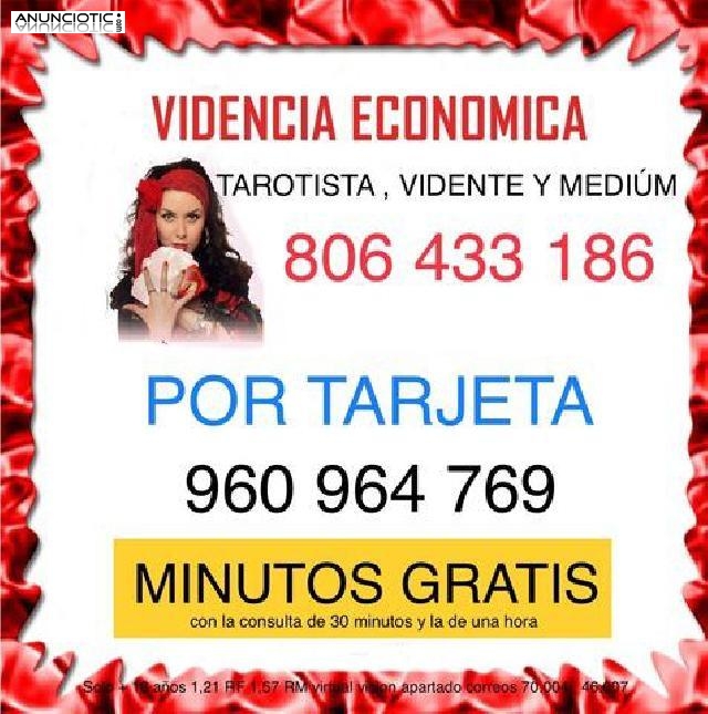Videntes barata Tarotista econ&oacute;mica l&iacute;nea 806 casi gratis pregunta precio 