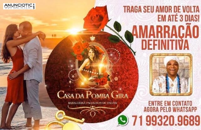  Amarra&ccedil;&atilde;o amorosa Salvador,Bahia consultas on-line