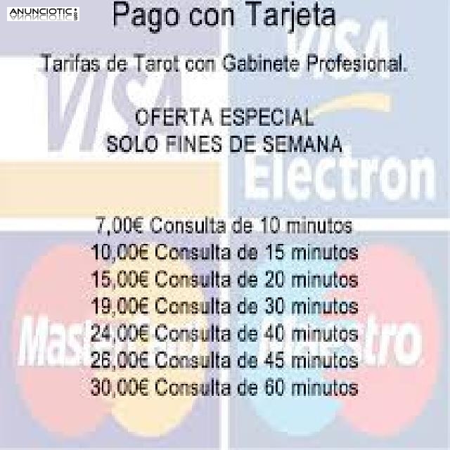 Tarot real y sin preguntas, desde 7�