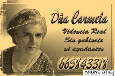 D&ntilde;a Carmela vidente 665843318 Atiendo solo yo (tarot telefonico)