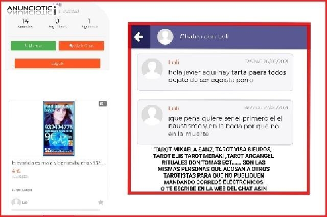ESTE TAROT ACOSAN CON CORREO ELECTR&Oacute;NICO 