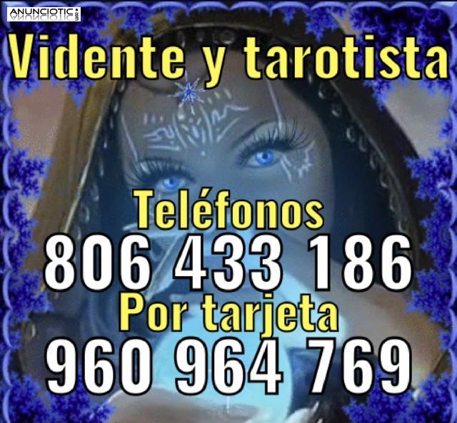 Vidente Tarotista eficaz efectivo en el amor,30 minutos casi gratis tarjeta