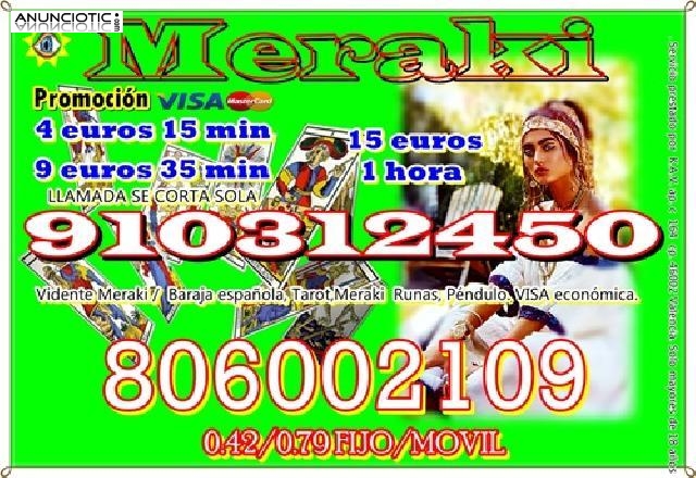 TAROT VISA 4 � 15 min. 7� 25 min.9 � 35min. 910 312 450 - 806002109