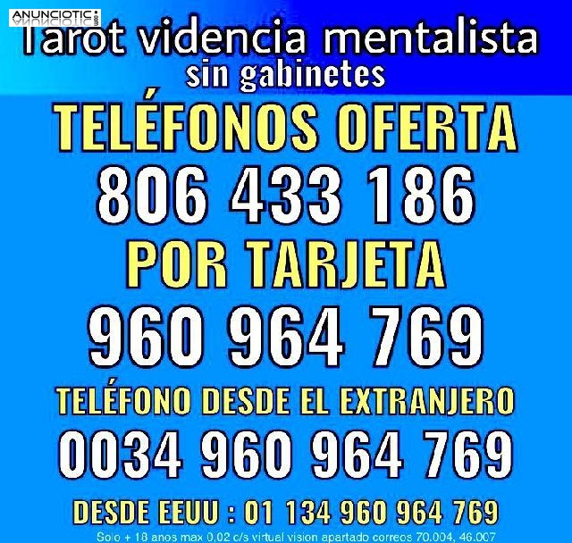 Vicente Tarotista consulta gratis precio barata acierte todo buena espa&ntilde;ola