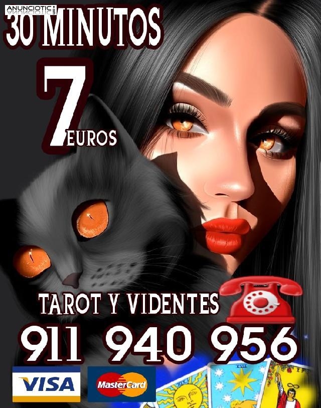 30 minutos 7 euros tarot, videntes honesta 