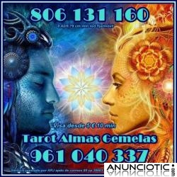 TAROT ALMAS GEMELAS SOLO 0,42 CM MIN. OFERTA VISA 10� 20 MIN.