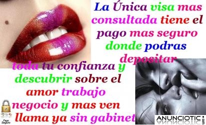 &Uacute;NICA VISA MAS CONSULTADA VISTA EN EL AMOR DONDE PODRAS DEPOSITAR TU CONFIANZA CON PAGO SE
