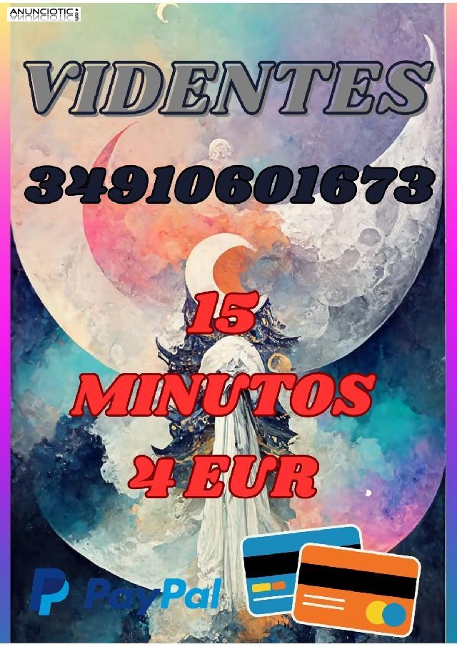 Tarot vidente y m&eacute;dium 10 minutos 3 �.....