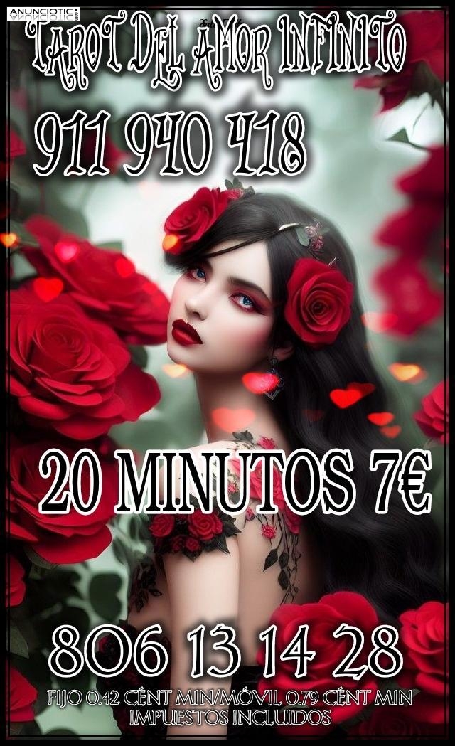 Amor infinito tarot y videntes 15 minutos 5� econ&oacute;mico 