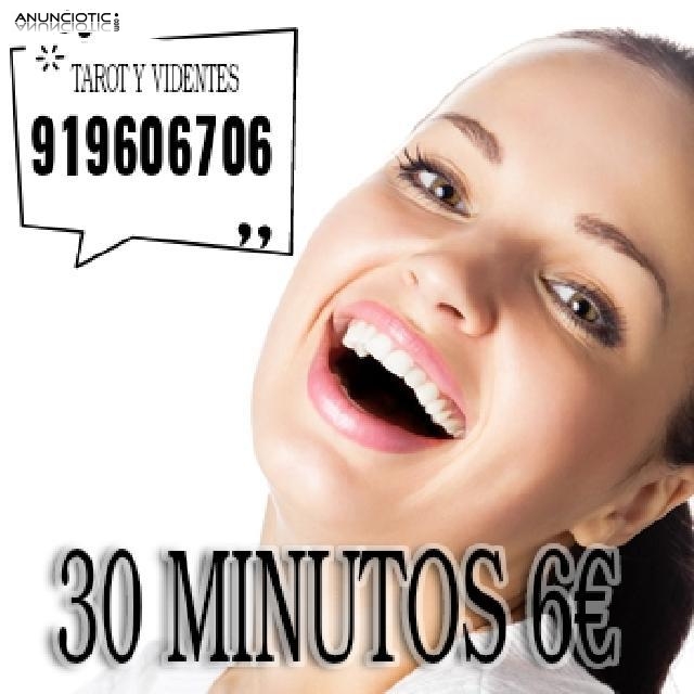 Tarotistas econ&oacute;mico 30 minutos 6 euros 