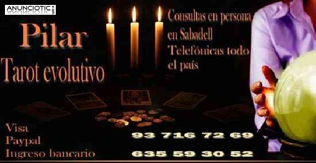 Tarot evolutivo con Pilar 635 59 30 52 presencial en Sabadell o telef&oacute;nico 