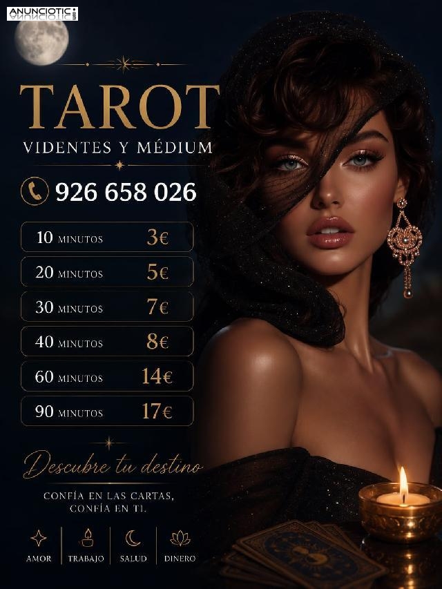 TAROTISTAS Y VIDENCIA 30 MIN 7� TAROTISTAS 