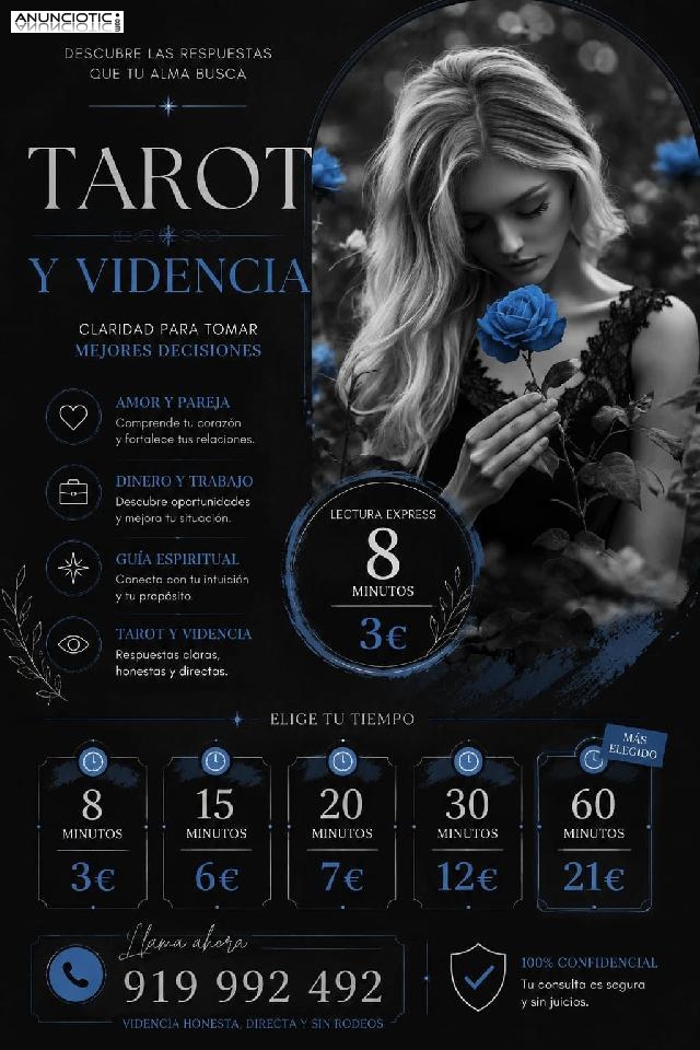 TAROT Y VIDENTES REALES ECON&Oacute;MICOS 