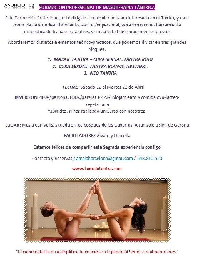 FORMACI&Oacute;N RESIDENCIAL DE MASOTERAPIA T&Aacute;NTRICA