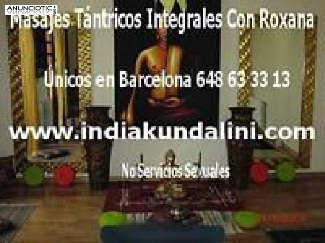 TANTRA MASAJE SENSITIVO DE INTENSO PLACER CON ROXANA EN BARCELONA CENTRO