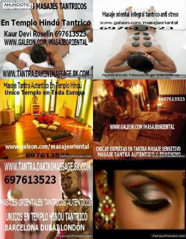 EL MEJOR MASAJE TANTRA EN TEMPLO HIND&Uacute; SAI INDIA BARCELONA